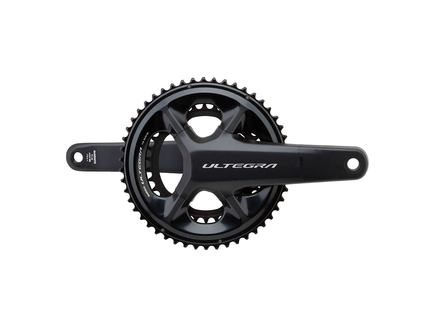 Shimano Ultegra FC-08 Crankset - 172.5mm 11-Speed 52/36t 110 Asymmetric BCD Hollowtech II Spindle Interface BLK