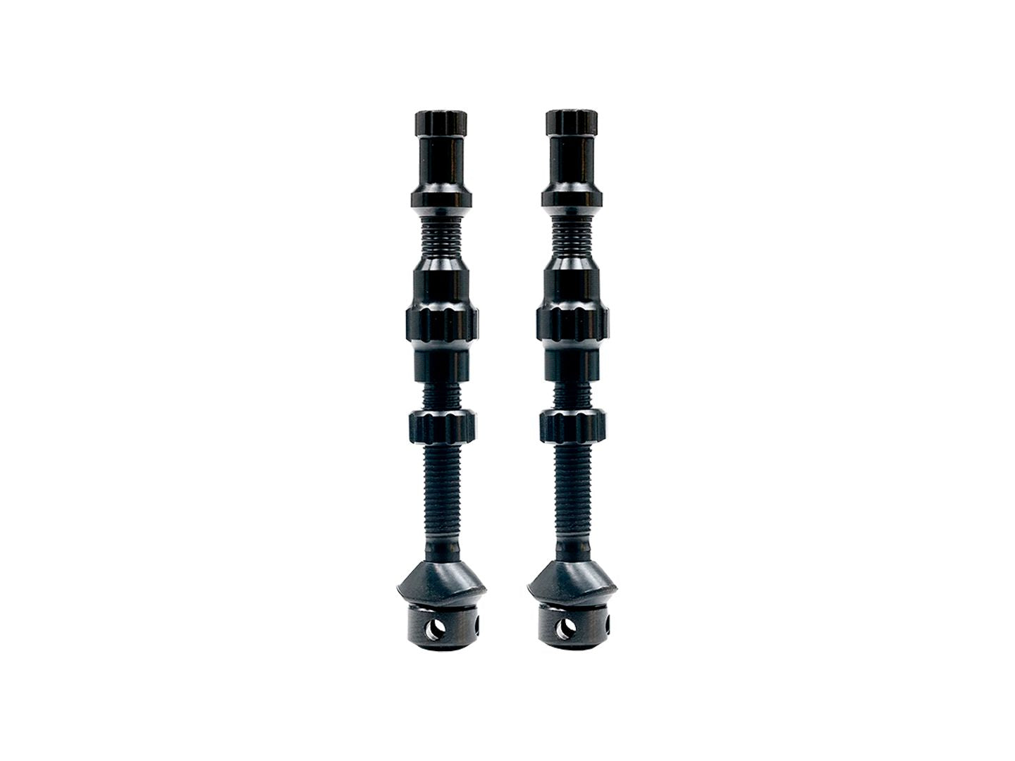 Stans Tubeless Exo-Core Valve Stems - Alloy Medium Black Pair