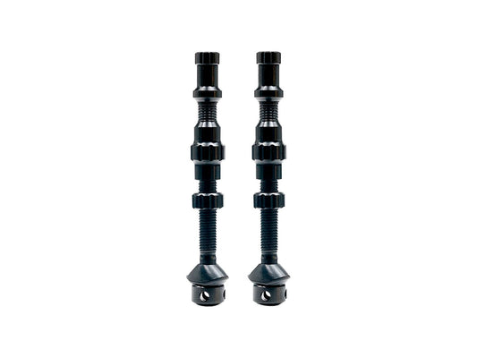 Stans Tubeless Exo-Core Valve Stems - Alloy Medium Black Pair