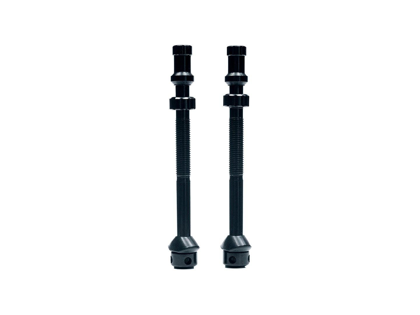 Stan's Tubeless Universal+ Valve Stems - Alloy Extra Tall Black Pair