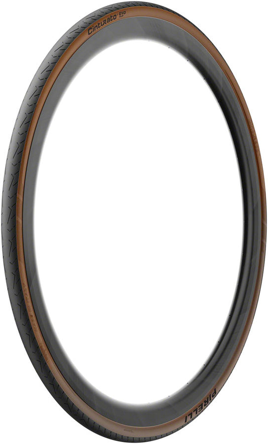 Pirelli Cinturato EVO TLR Tire - 700 x 30 Tubeless Folding Classic Tan TechWall+Road SmartEvo AS