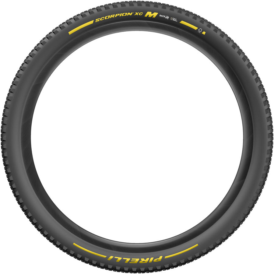 Pirelli Scorpion XC M Tire - 29 x 2.4 Tubeless Folding YLW Label Team Edition ProWall Race