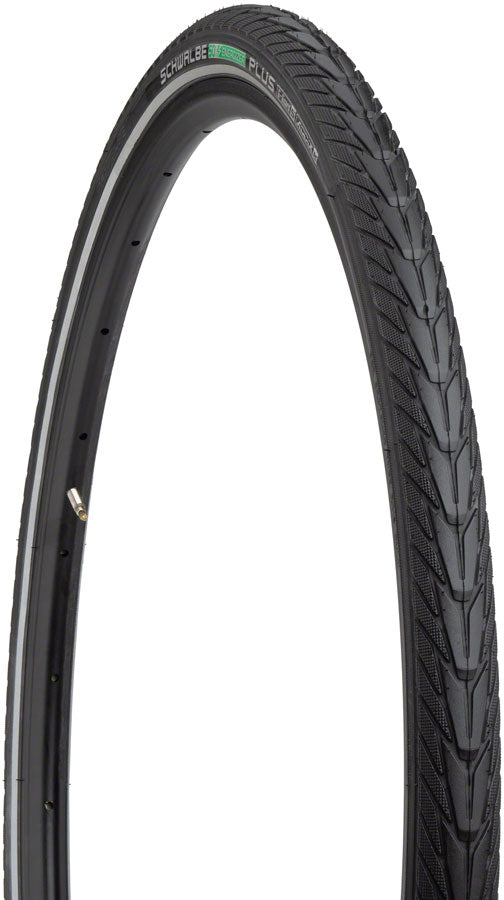 Schwalbe Energizer Plus Tire - 700 x 50 Clincher Wire BLK/Reflective Performance GreenGuard Addix E50