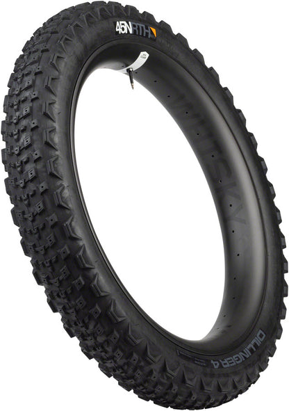 45NRTH Dillinger 4 Tire - 27.5 x 4.0 Tubeless Folding BLK 120 TPI Custom Studdable