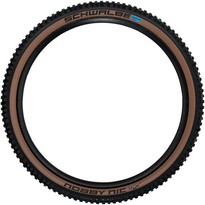 Schwalbe Nobby Nic Tire - 27.5 x 2.35 Tubeless Folding BLK/Bronze Evolution Line Super Ground Addix SpeedGrip