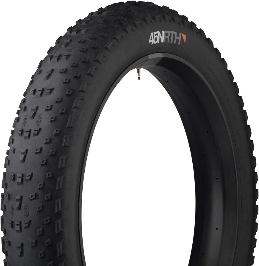 45NRTH Husker Du Tire - 26 x 4.8 Tubeless Folding Black 120 TPI