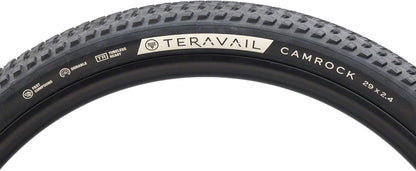 Teravail Camrock Tire - 29 x 2.4 Tubeless Folding BLK Durable Fast Compound