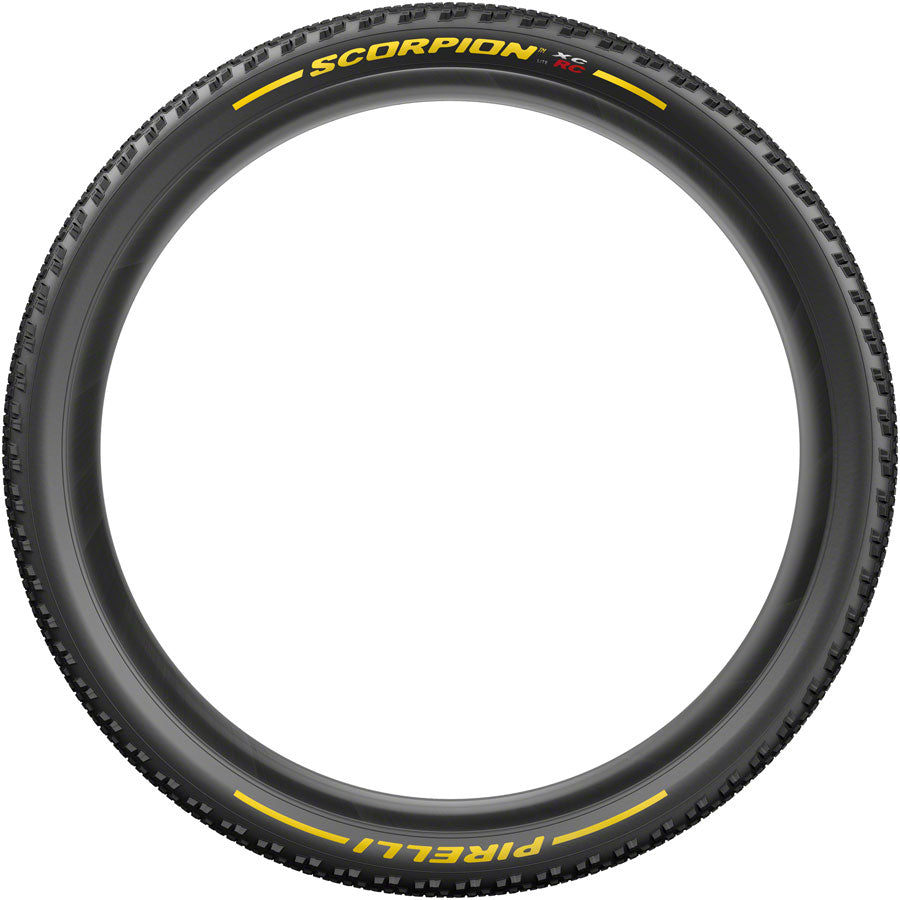 Pirelli Scorpion XC RC Tire - 29 x 2.2 Tubeless Folding YLW Label Team Edition Lite SmartGrip