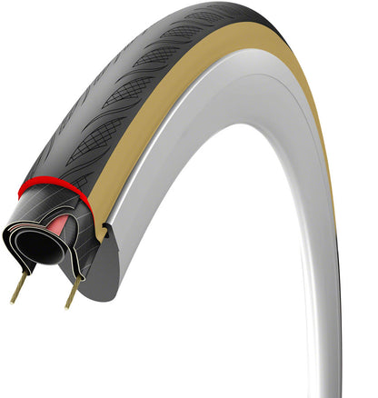 Vittoria Rubino V Tire - 700 x 34 Clincher Folding BLK/Tan 1C Graphene + Silica G2.0