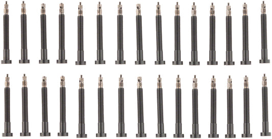 Muc-Off Tubeless Valve Box Refill -  Black 44mm Stem Pack of 30