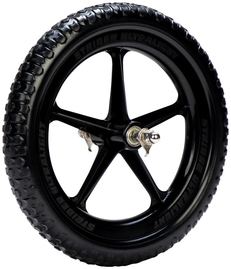 Strider Replacement Wheel: Ultralight 12" Black Sold as Each
