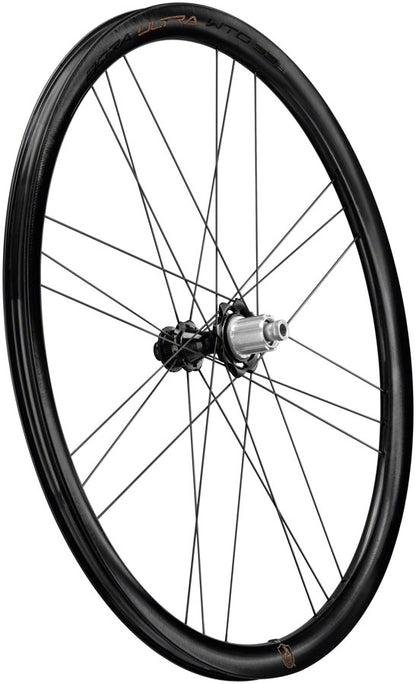Campagnolo Bora Ultra WTO 33 Rear Wheel - 700c 12 x 142mm Center-Lock N3W 2-Way Fit Gray