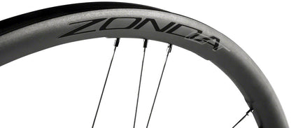 Campagnolo Zonda GT Front Wheel - 700c 12 x 100mm Center-Lock 2-Way Fit BLK
