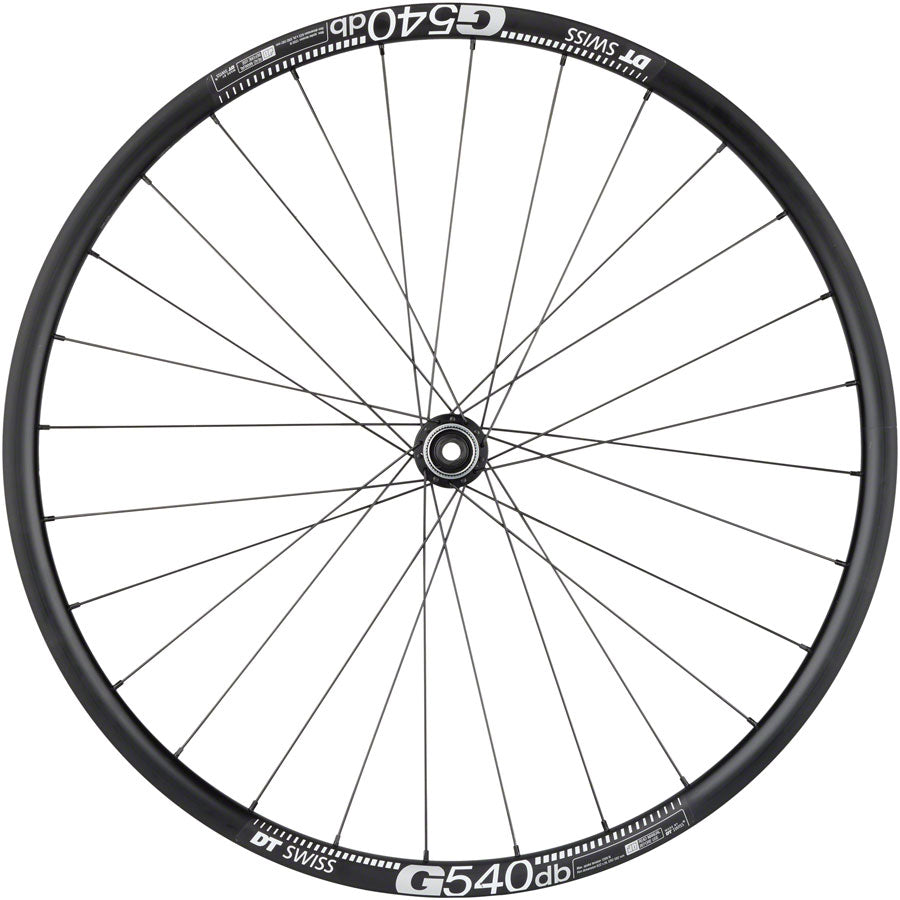 Quality Wheels Shimano Tiagra/DT G540 Front Wheel - 700c 12 x 100mm Center-Lock BLK 28H