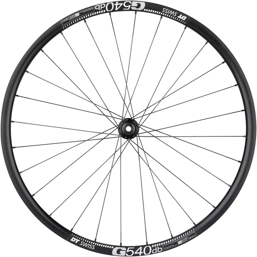 Quality Wheels Shimano Tiagra/DT G540 Front Wheel - 700c 12 x 100mm Center-Lock BLK 28H