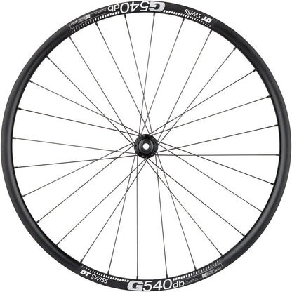 Quality Wheels Shimano Tiagra/DT G540 Front Wheel - 700c 12 x 100mm Center-Lock BLK 28H