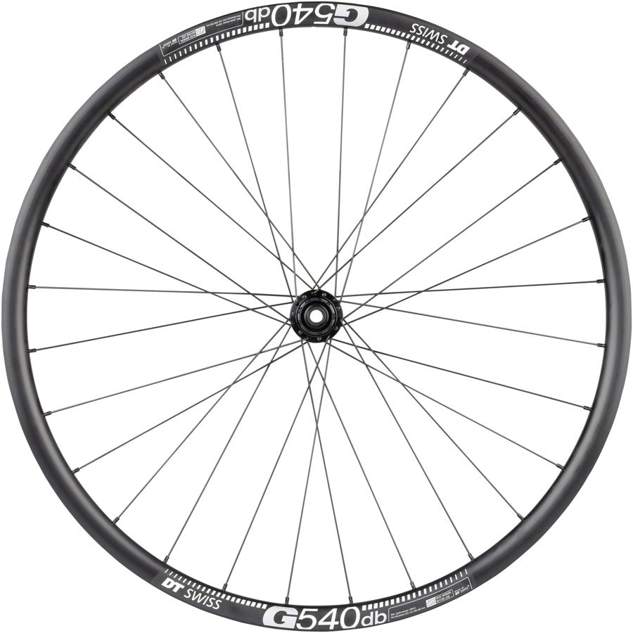 Quality Wheels Tiagra/G540 Rear Wheel - 700c 12 x 142mm Center-Lock HG 11 MTN BLK 28H