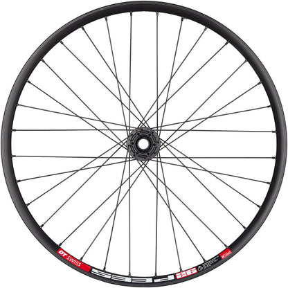 Quality Wheels Bear Pawls / DT Swiss E593 Front Wheel - 26" 20 x 110mm 6-Bolt BLK 32H