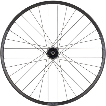 Stans Crest S2 Front Wheel - 27.5" QR x 100mm 6-Bolt Black