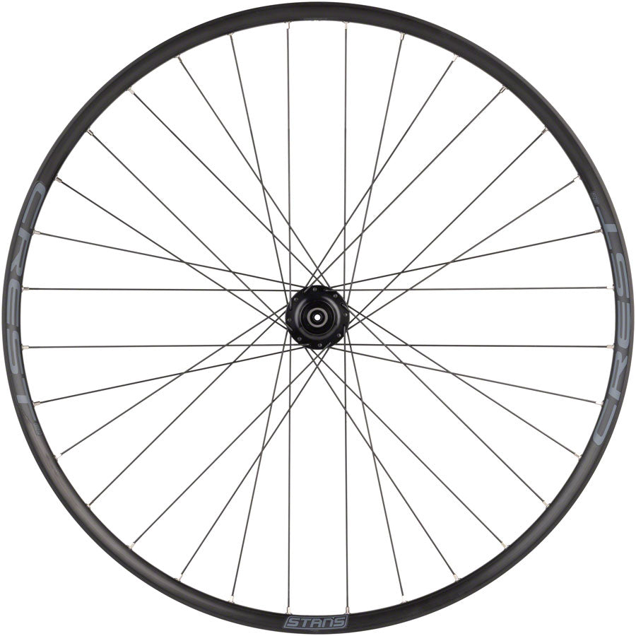 Stan's Crest S2 Front Wheel - 29" QR x 100mm 6-Bolt Black 32H
