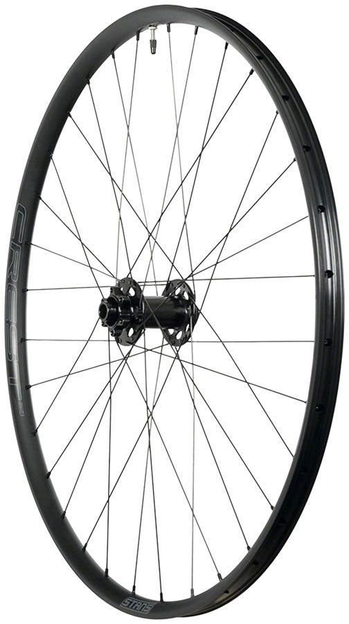 Stan's Crest MK4 Front Wheel - 27.5 12 x 100mm 6-Bolt Black