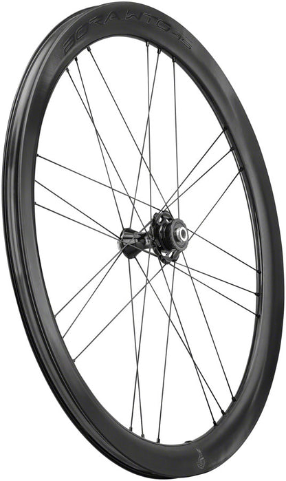 Campagnolo Bora WTO 45 C23 Front Wheel - 700c QR x 100mm Center-Lock 2-Way Fit Carbon