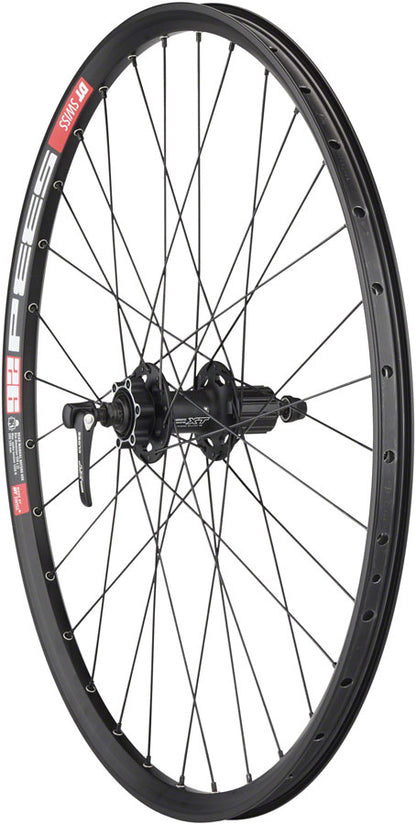 Quality Wheels Shimano FH-QB400/DT 533d Rear Wheel - 26" QR x 135mm 6-Bolt HG 10 BLK 32H