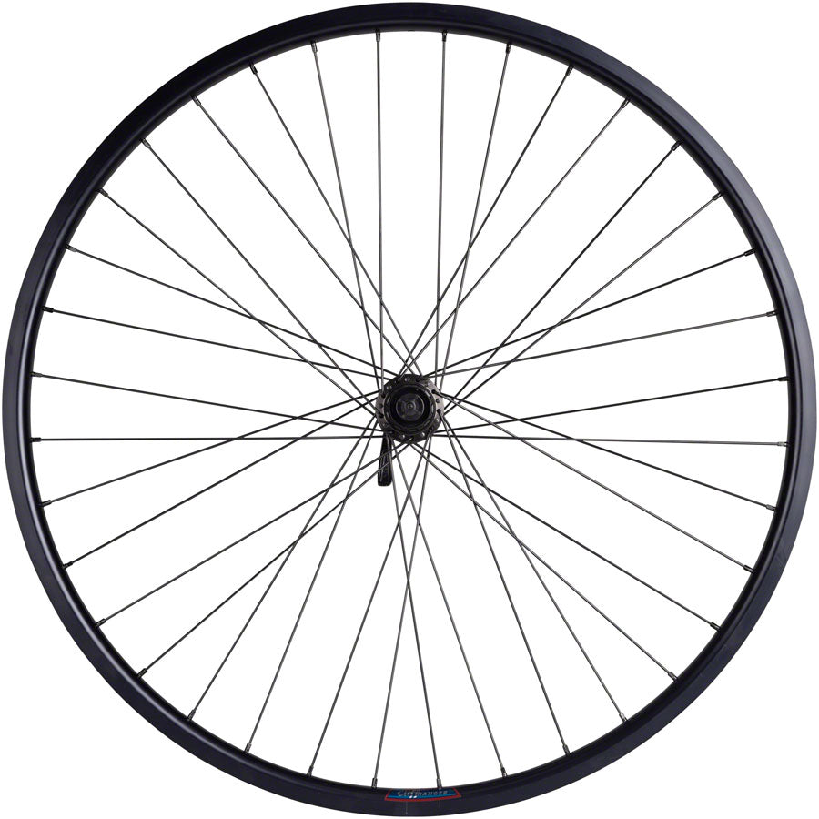Quality Wheels Value HD Series Disc Rear Wheel - 700 QR x 135mm Center-Lock HG 10 BLK 36H