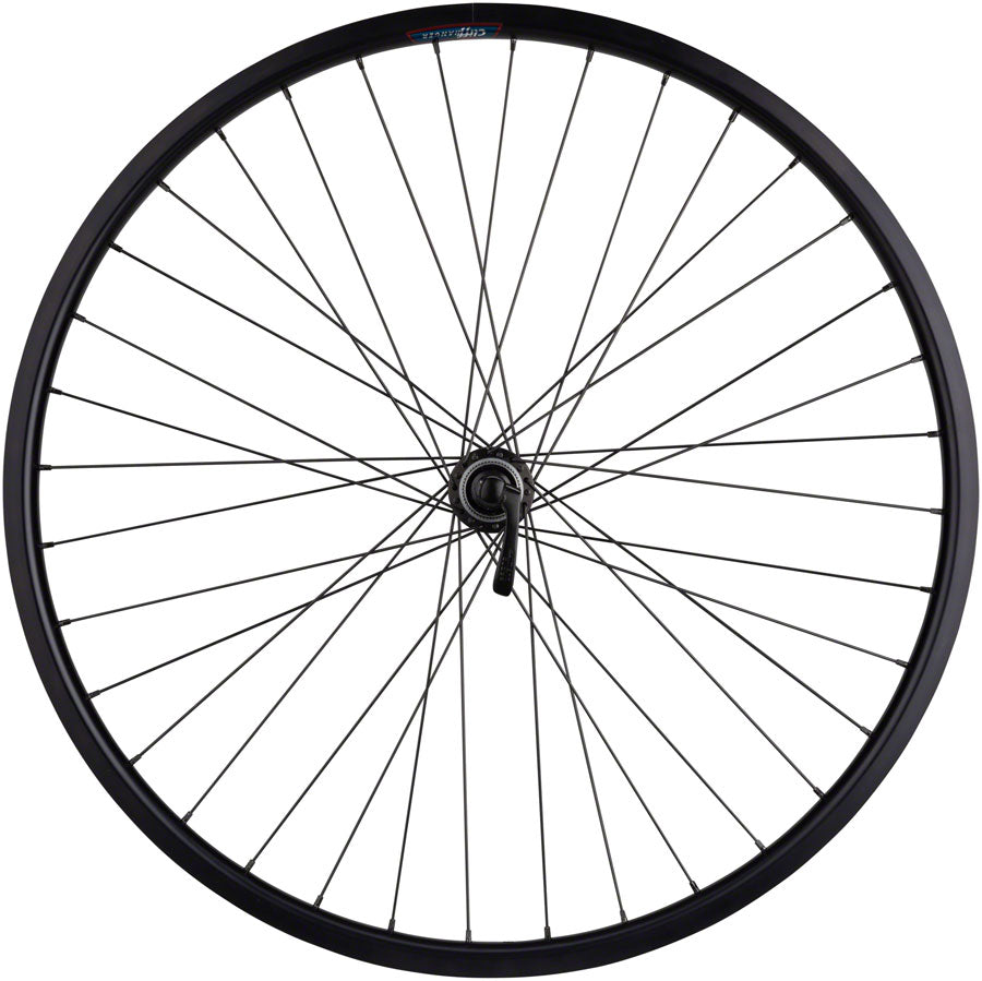 Quality Wheels Value HD Series Disc Front Wheel - 650b QR x 100mm Center-Lock BLK 36H