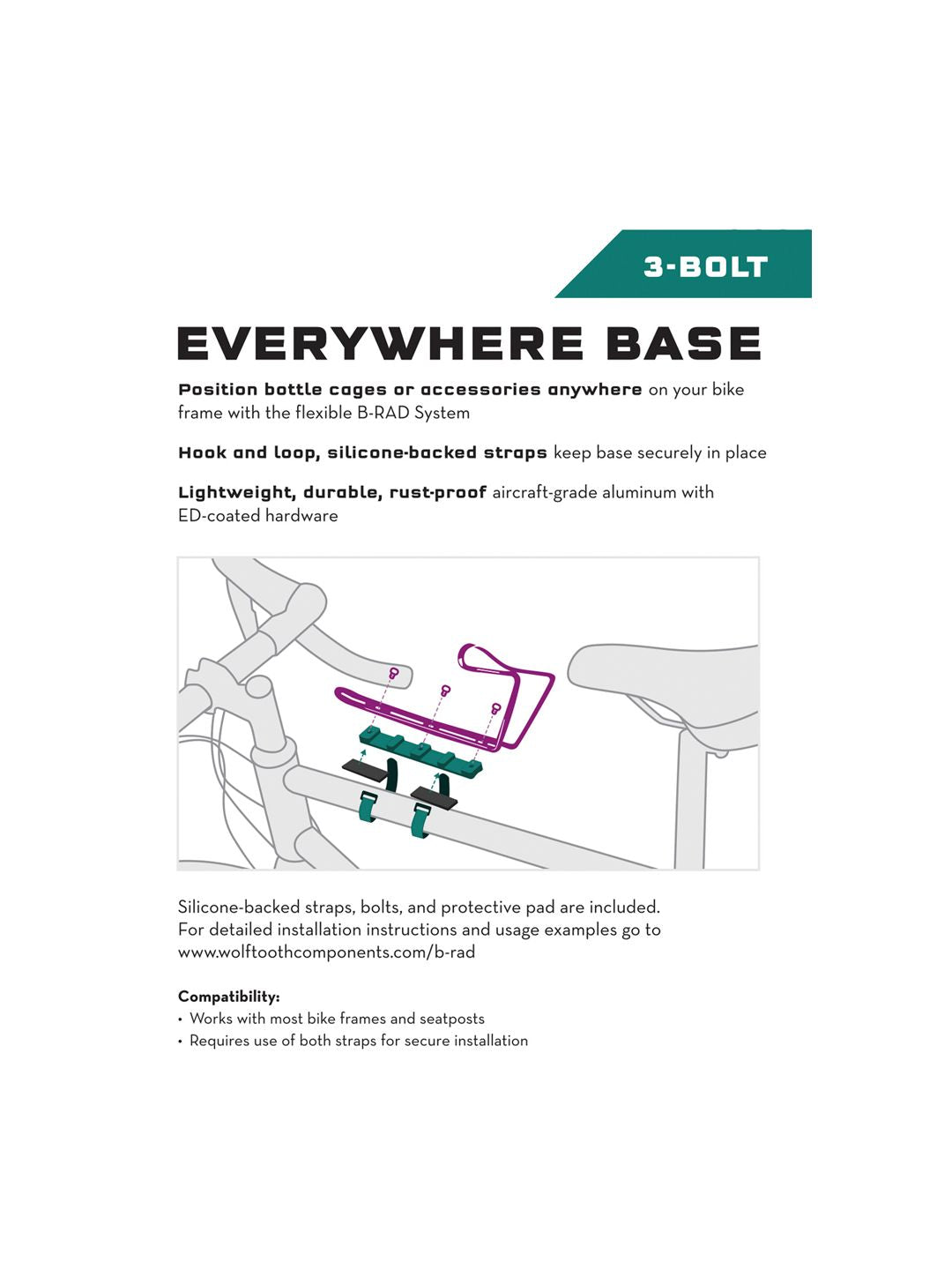Wolf Tooth B-RAD Everywhere Base 3