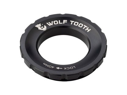 Wolf Tooth CenterLock Rotor Lockring - External Splined Black