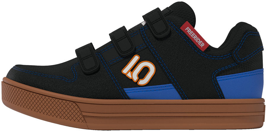 Five Ten Freerider VCS Flat Shoes - Kid's Pure Orange/Pure Orange/Blue 2.5
