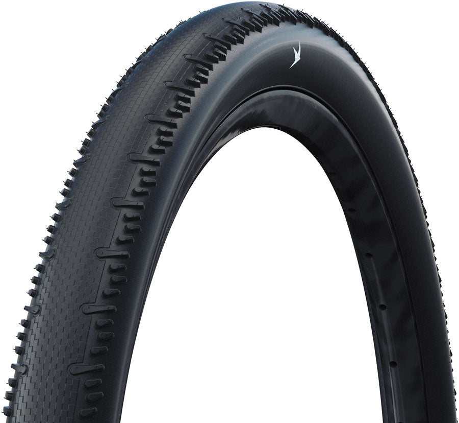 Schwalbe G-One RS Pro Tire - 700 x 50 Tubeless Folding BLK Pro V-Guard Addix Race E-25