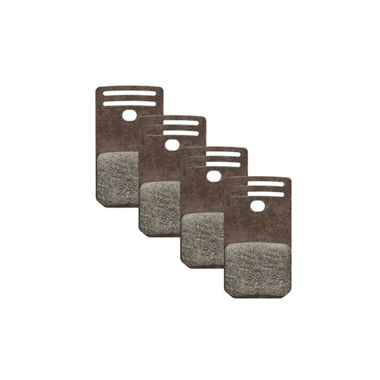 Magura MDP 12 Silver Disc Brake Pads Shape: Magura Gustav Pro Organic Pair
