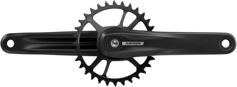 SRAM S100 Eagle Crankset - 170mm 32t Steel Chainring Aluminum Crankarms For Powerspine Bottom Bracket BLK 49mm Chainline B1