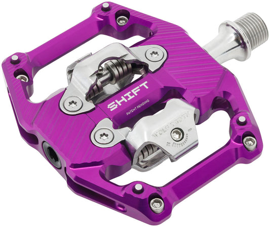 Wolf Tooth SHIFT Gravity Clipless Pedals - Dual Sided Clipless Alloy 9/16
