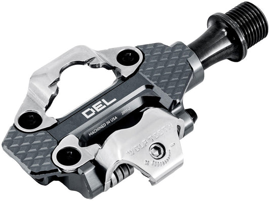Wolf Tooth MK0 DEL Gravel Race Clipless Pedals - Single Sided Clipless Alloy 9/16