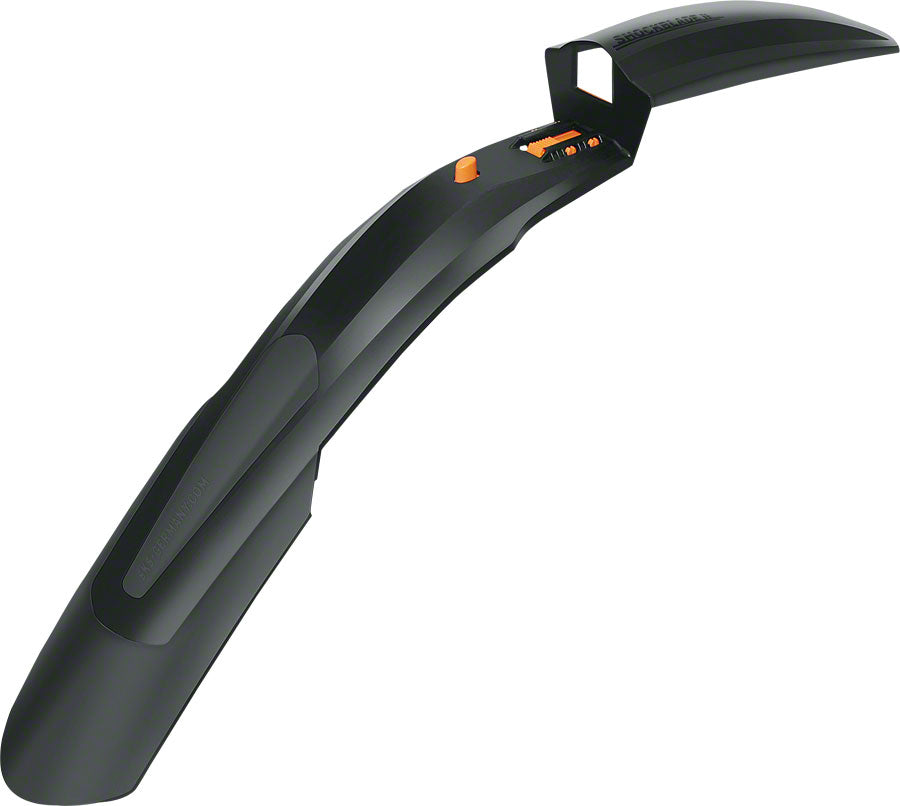 SKS Shockblade Dark 28" 29" and Plus Front Fender: Matte Black