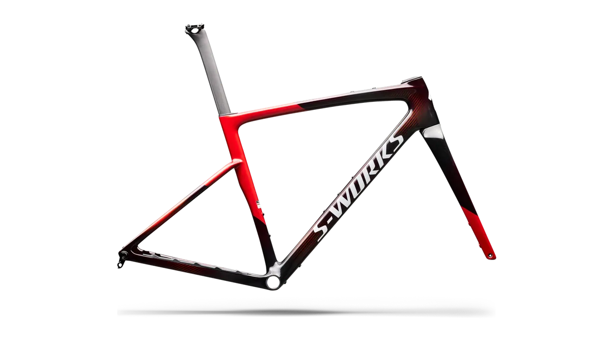 S-Works Crux 5 Frameset - FACT 12R Carbon - Cayenne Metallic / 49