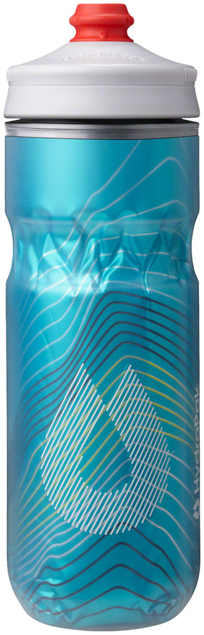 Hydrapak Polar Surge Ascent Insulated Water Bottle - 20oz Blue