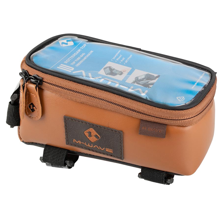 M-Wave Rotterdam LE Top Tube Bags Brown