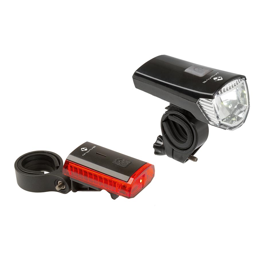 M-Wave Atlas K 11 USB Light Set Black