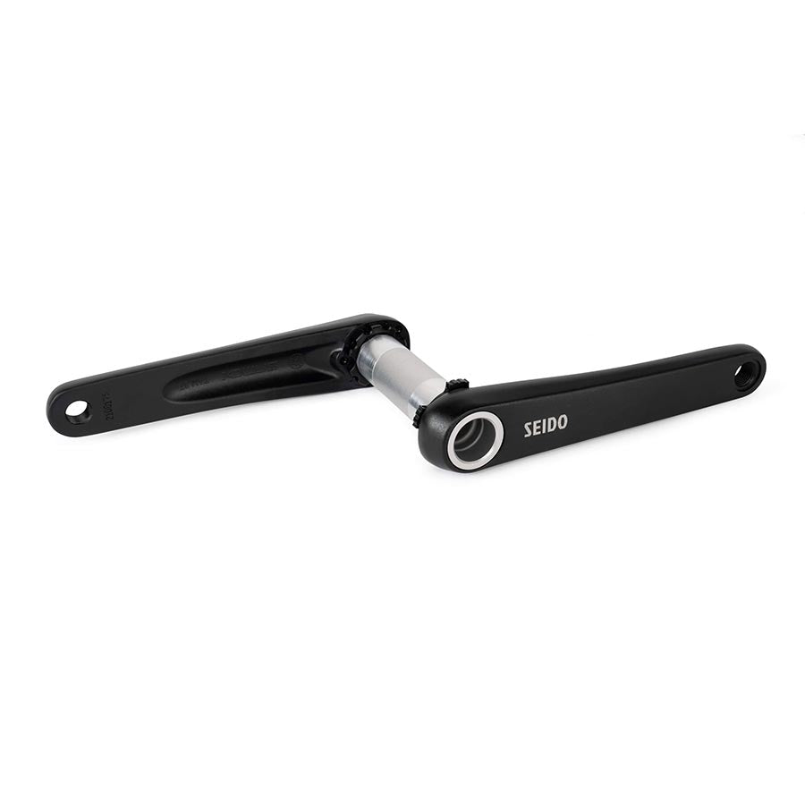 Seido Lyer Crankset Spindle: 30mm 30mm 170mm Black Road Disc Set