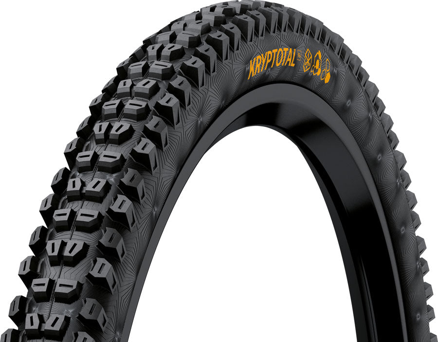 Continental Kryptotal Rear Tire - 29 x 2.40 Tubeless Folding BLK Soft Trail Casing E25