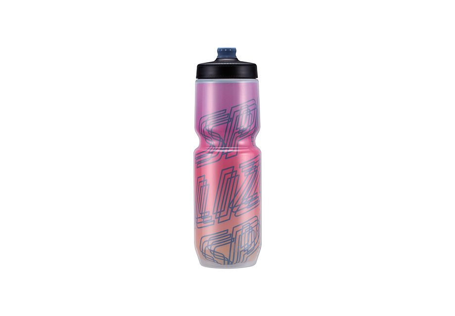 Specialized 23 Oz Insulated Chromatek Fixy 2.0 Bottle Wordmark Triple Stack Fade 23 Oz