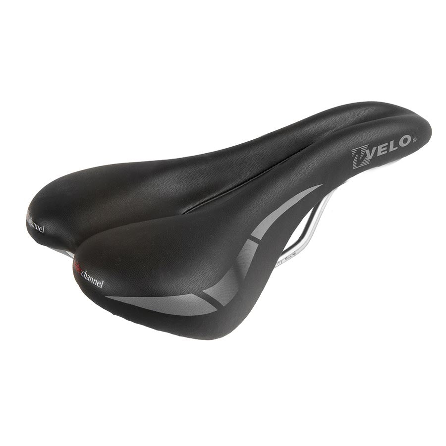 Velo WC Touring Saddle 250 x 168mm 318g Black