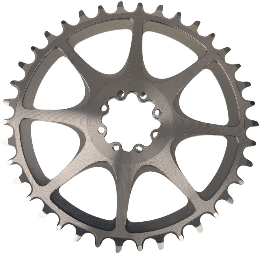 Cane Creek Direct Mount Chainring - 30t 8-Bolt Direct Mount 0mm Offset Ti Gray