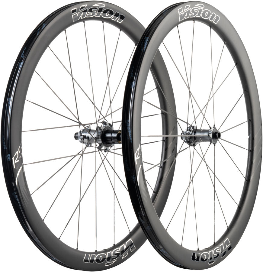 Vision Metron RS 45 Silver Edition Wheelset - 700 12 x 100mm/12 x 142mm Center-Lock HG 11/12 Carbon BLK