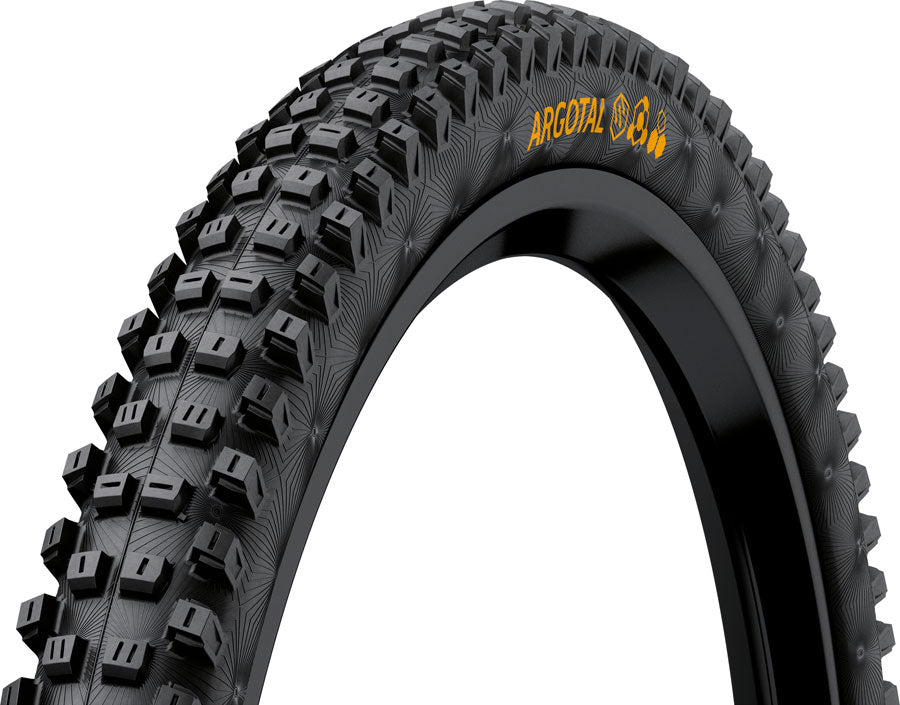 Continental Argotal Tire - 27.5 x 2.40 Tubeless Folding BLK SuperSoft Enduro Casing E25