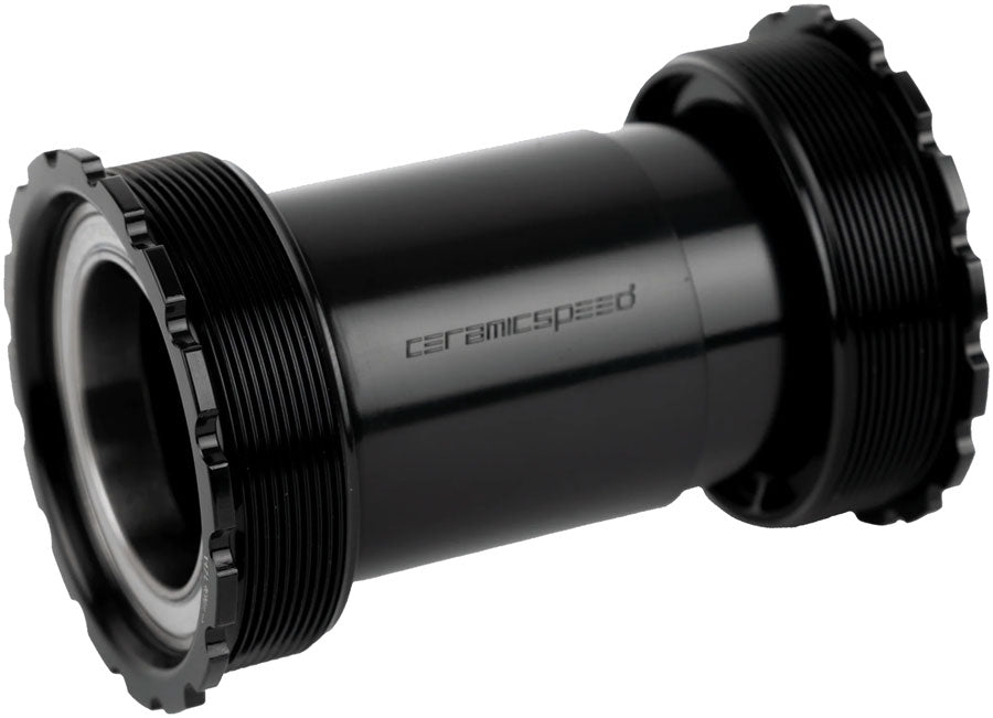CeramicSpeed BB ALPHA Bottom Bracket - T47 86mm For 30mm Spindle Road Black